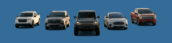 Ford vehicle lineup at Sherwood Ford